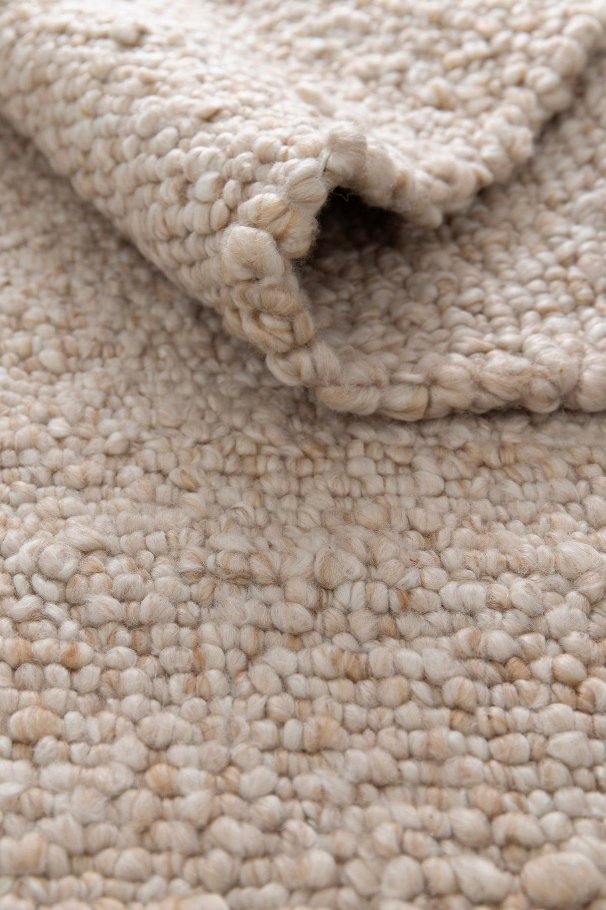 SCHLINGENTEPPICH im natürlichen Stil beige - Beige, Textil (200/290cm) - AFK Living