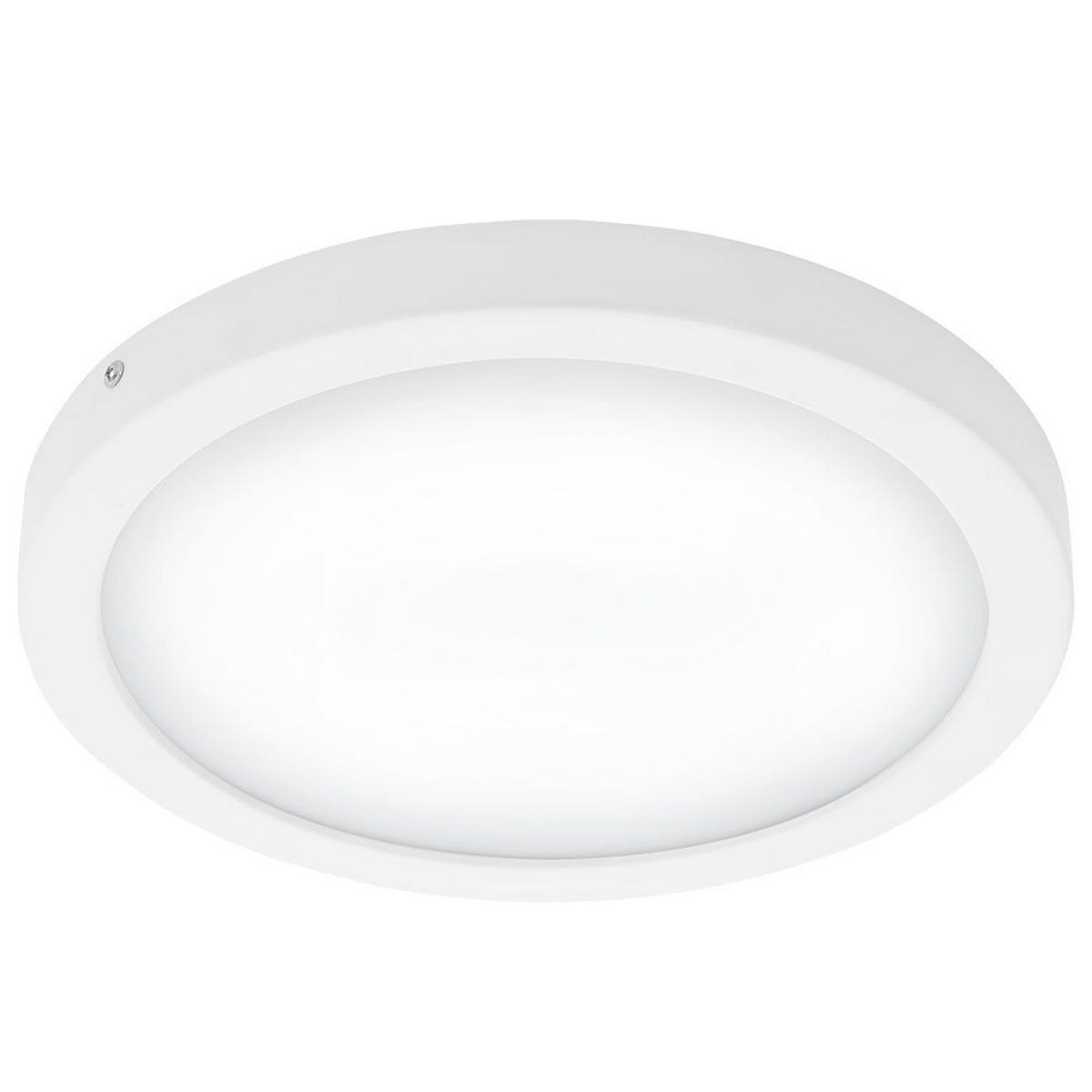 LED DECKENPANEEL Weiß 30 cm - Weiß, Metall (30/30/3.2cm) - Briloner