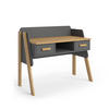 SCHREIBTISCH Malia Grau/Eiche 97 x 51 cm - Eichefarben/Grau, Holzwerkstoff (51/97/80cm) - VitaliSpa