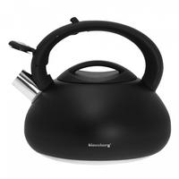 WASSERKESSEL Schwarz 22/22/20 cm KB7368 - Schwarz, Metall (22cm) - Klausberg 