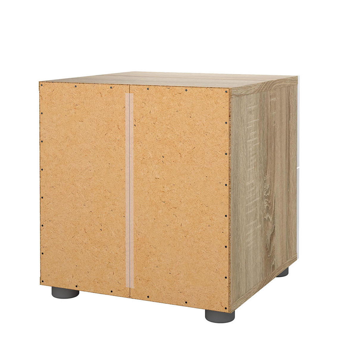 NACHTTISCH, Pepe, Eiche, Holzwerkstoff, 40 x 41 x 43 cm - Eichefarben, Holzwerkstoff (40/43/41cm) - ebuy24