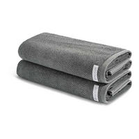 DUSCHTUCH Selection 2er-Set - Dunkelgrau, Textil (50/100cm) - Ross