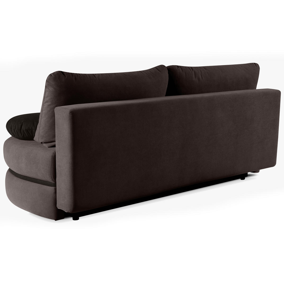 SCHLAFSOFA Valio 3-Sitzer mit Schlaffunktion, Braun - Braun, Textil (211/93/103cm) - Beautysofa