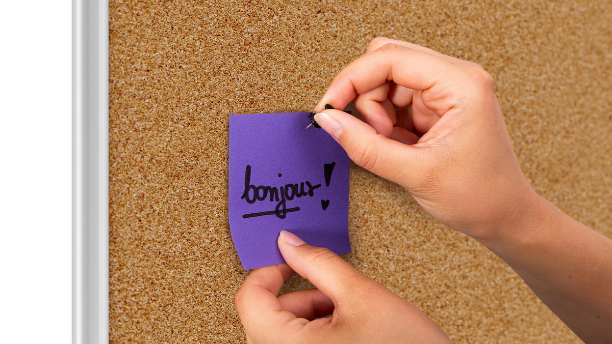 PINNWAND mit Alurahmen 100x80cm - Braun, Holz (100/80/1.6cm) - ALLboards