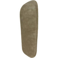 WOLLTEPPICH Shape Hellgrün 80x250 cm - Grün, Naturmaterialien/Textil (80/1cm) - KUNSTLOFT