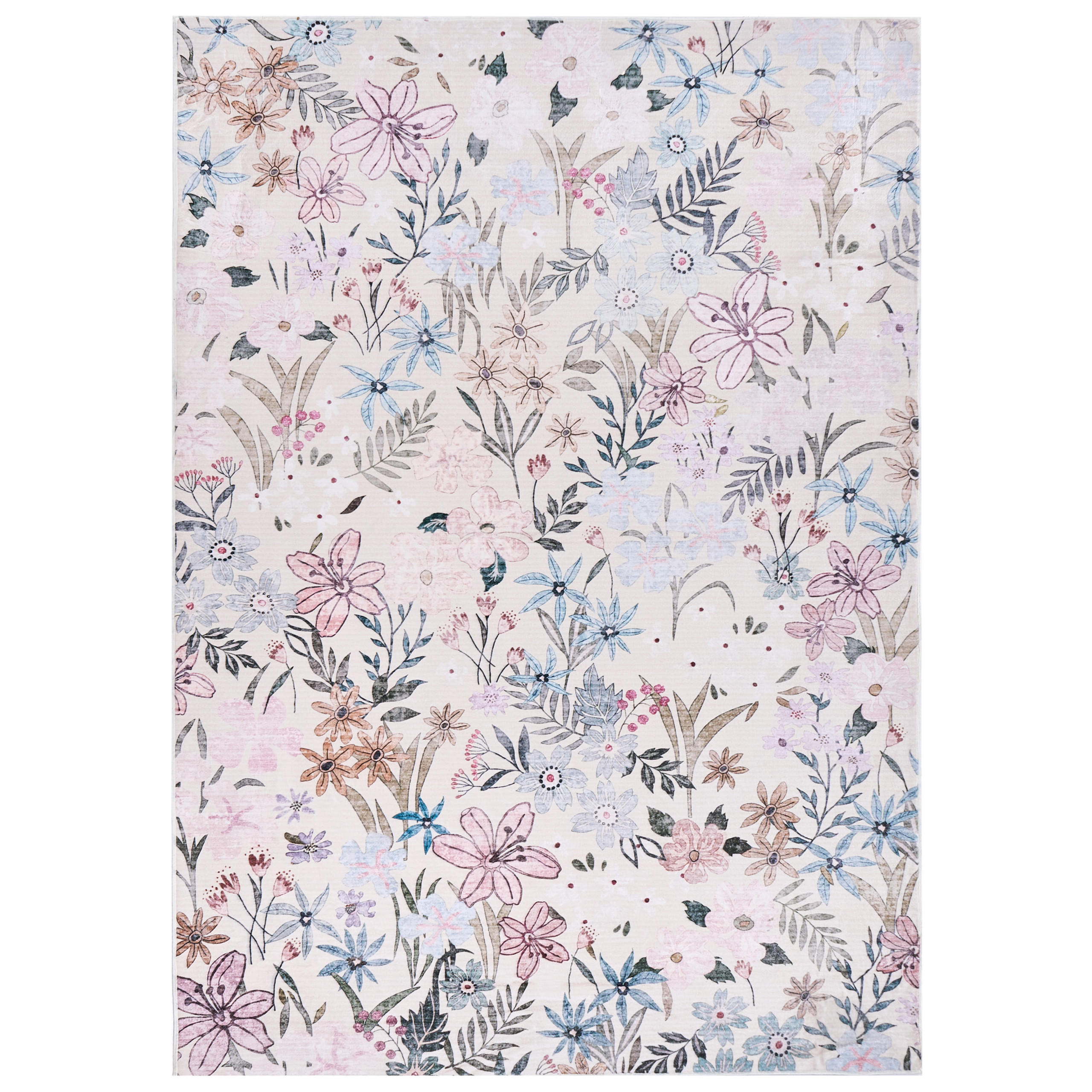 TEPPICH Bunt 160/230 cm Tillo - Multicolor, Textil (160/230cm) - Beliani