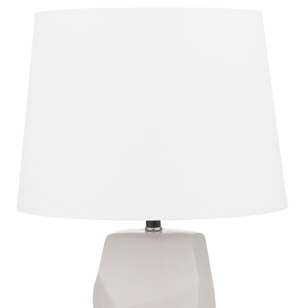 TISCHLAMPE Elia 28/28/43 cm - Pink, Keramik (28/28/43cm) - Beliani