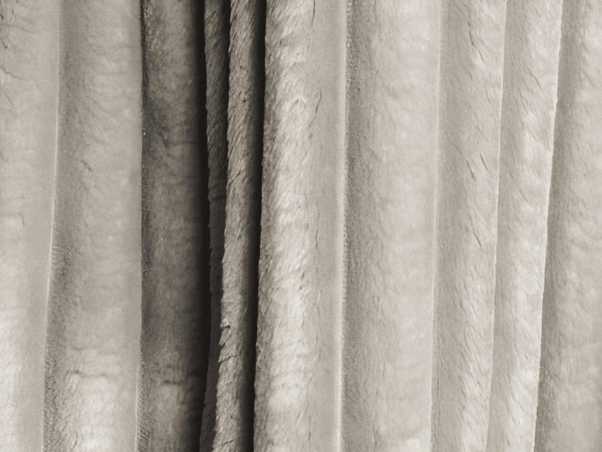 POUF Cord Beige - Schwarz/Cappuccino, Holzwerkstoff/Kunststoff (75/37/75cm) - Makamii