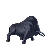 SKULPTUR Ebeny Schwarz 29/11/20cm - Schwarz, Metall (11/20/29cm) - PTMD Collection