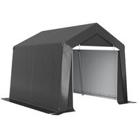 ZELTGARAGE 3x3 m DE-08167 wasserdicht mit Rolltür Dunkelgrau - Dunkelgrau, Metall (300/235/302cm) - ComfortXL