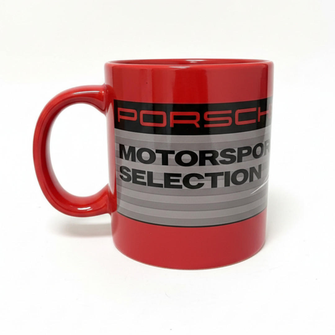 KAFFEEBECHER Limited Edition – Motorsport Design rot, Sammlerbecher 300ml - Rot, Keramik (0.3L) - Porsche