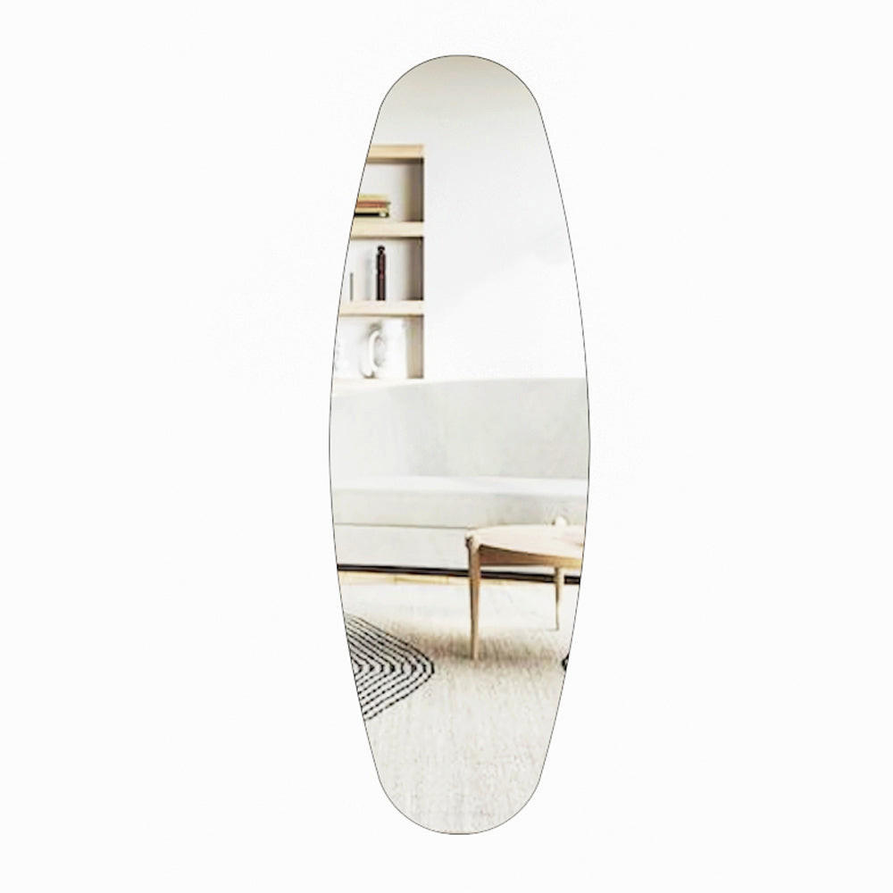 WANDSPIEGEL Ganzkörperspiegel Venti 40x120 - Weiß, Holzwerkstoff (40/120/2.2cm) - moebel17