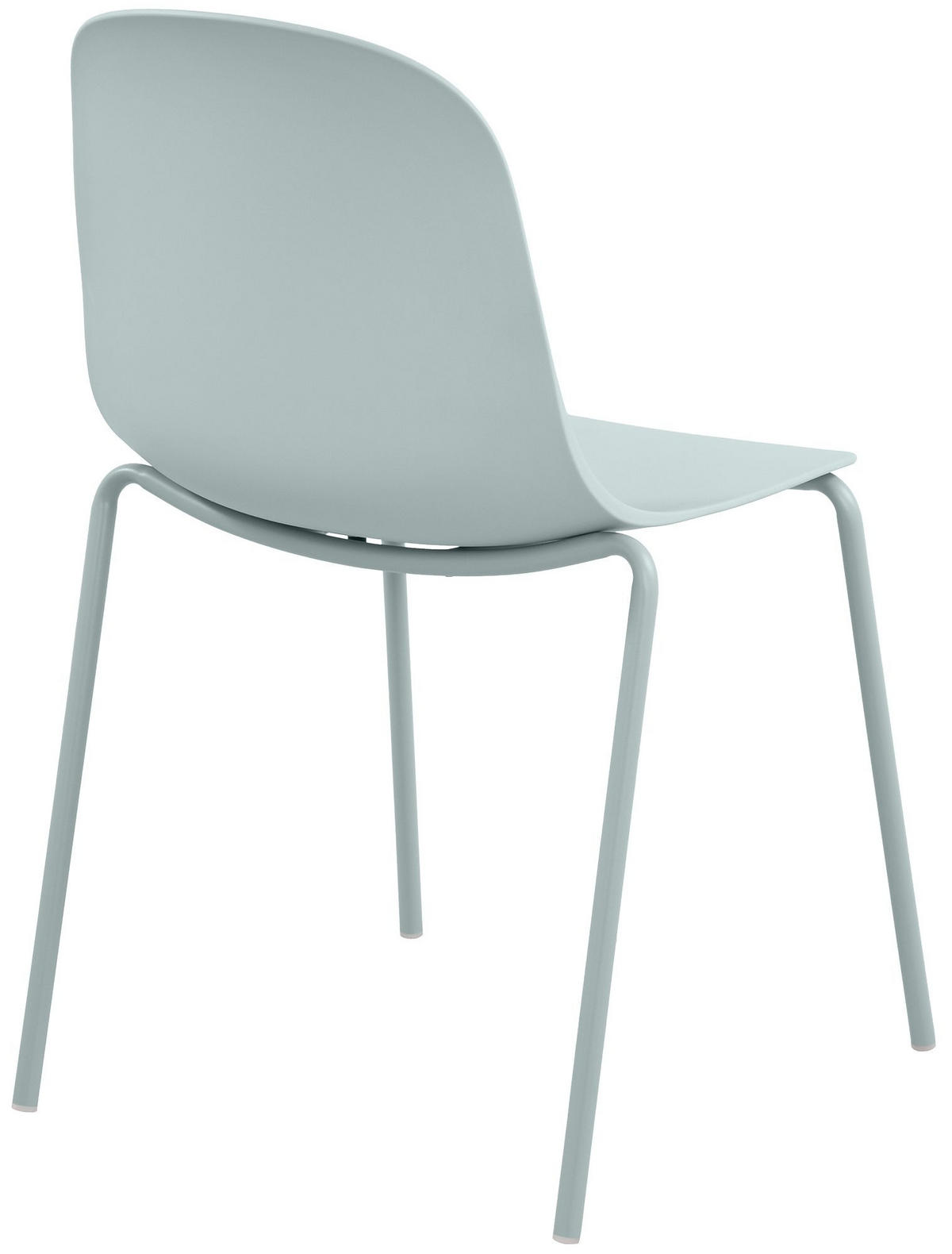 STAPELSTUHL 2 Kunststoff Türkis - Türkis, Kunststoff/Metall (51/85/55cm) - CLP