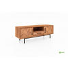 LOWBOARD NIEDRIG LEON Kernbuche - Kernbuche, Holz (144/50/45cm) - byoak