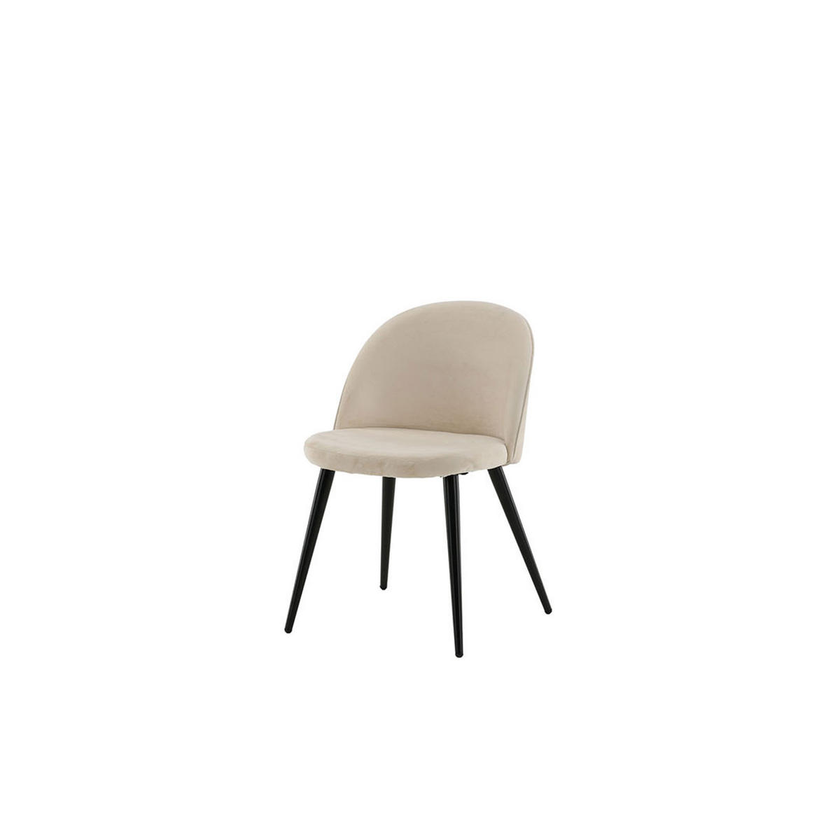 TISCHGRUPPE Beige - Beige/Schwarz, Holzwerkstoff/Textil (120/75/120cm) - ebuy24