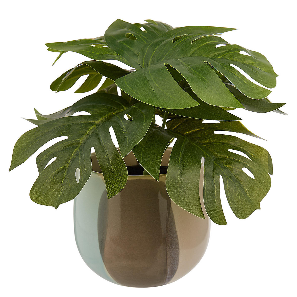 BLUMENÜBERTOPF Sintra - Grau, Keramik (13/11/13cm) - BUTLERS