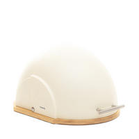 BROTKASTEN Darvin beige 37/26/22 cm - Beige, Metall (26/22/37cm) - Homla