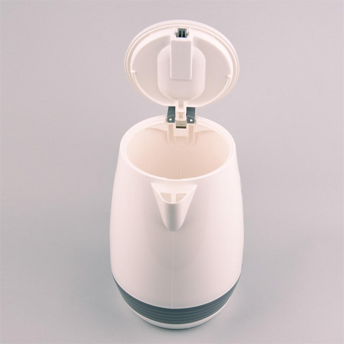 WASSERKOCHER ELEKTRISCH Weiß 19/16/21 cm MR033WHITE - Weiß, Kunststoff (16/21/19cm) - Maestro 
