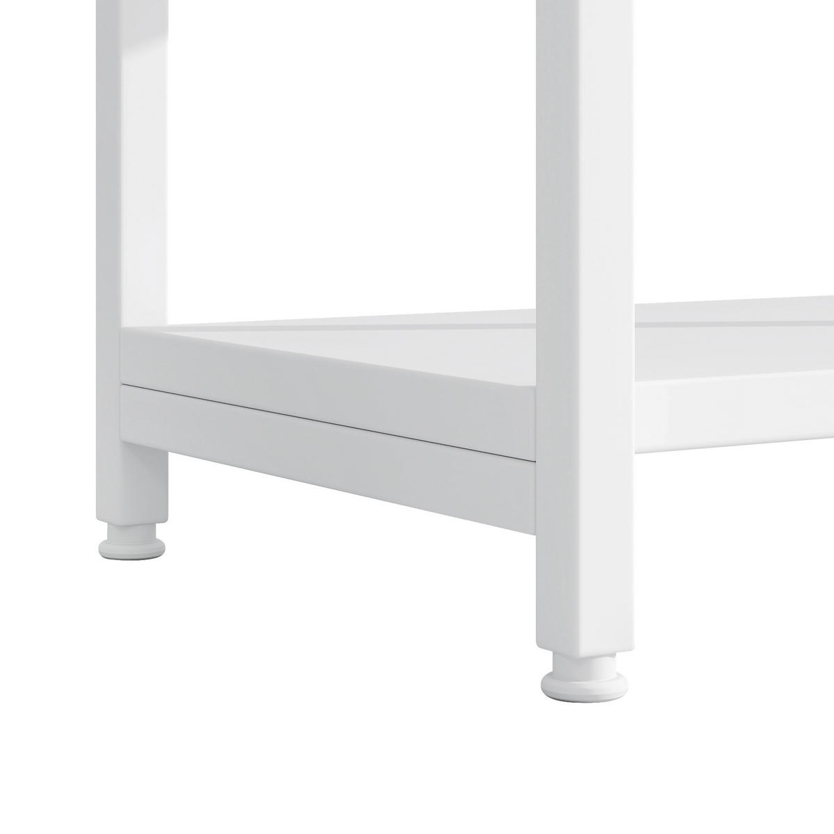 REGALE in weiß, bogen-design & 15 offene fächer - Weiß, Holzwerkstoff (160/180/30cm) - Urban Meuble