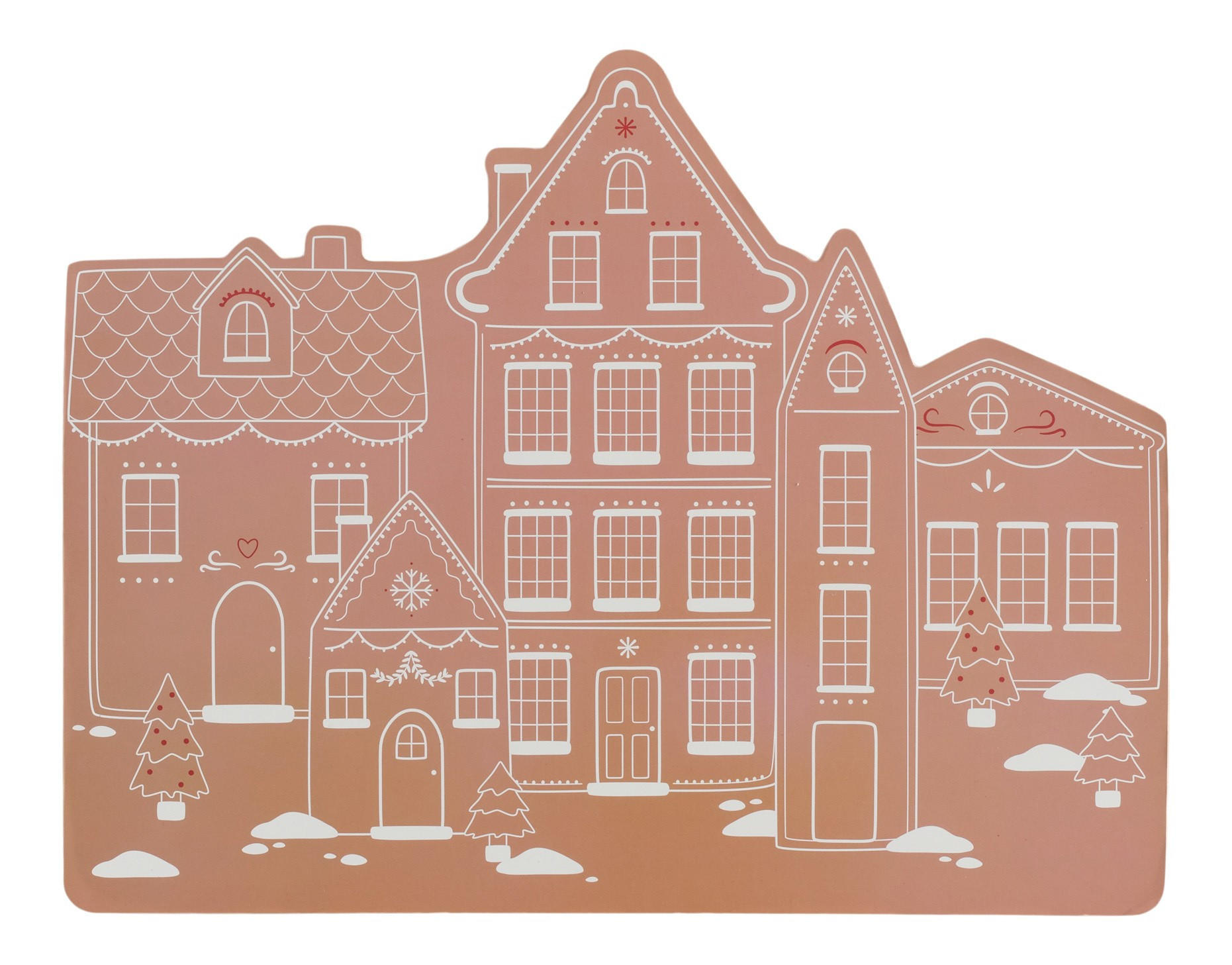 DEKORATIVES TISCHSET Hanning - Beige, Holzwerkstoff (40/31/1cm) - home&you