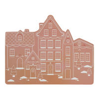 DEKORATIVES TISCHSET Hanning - Beige, Holzwerkstoff (40/31/1cm) - home&you