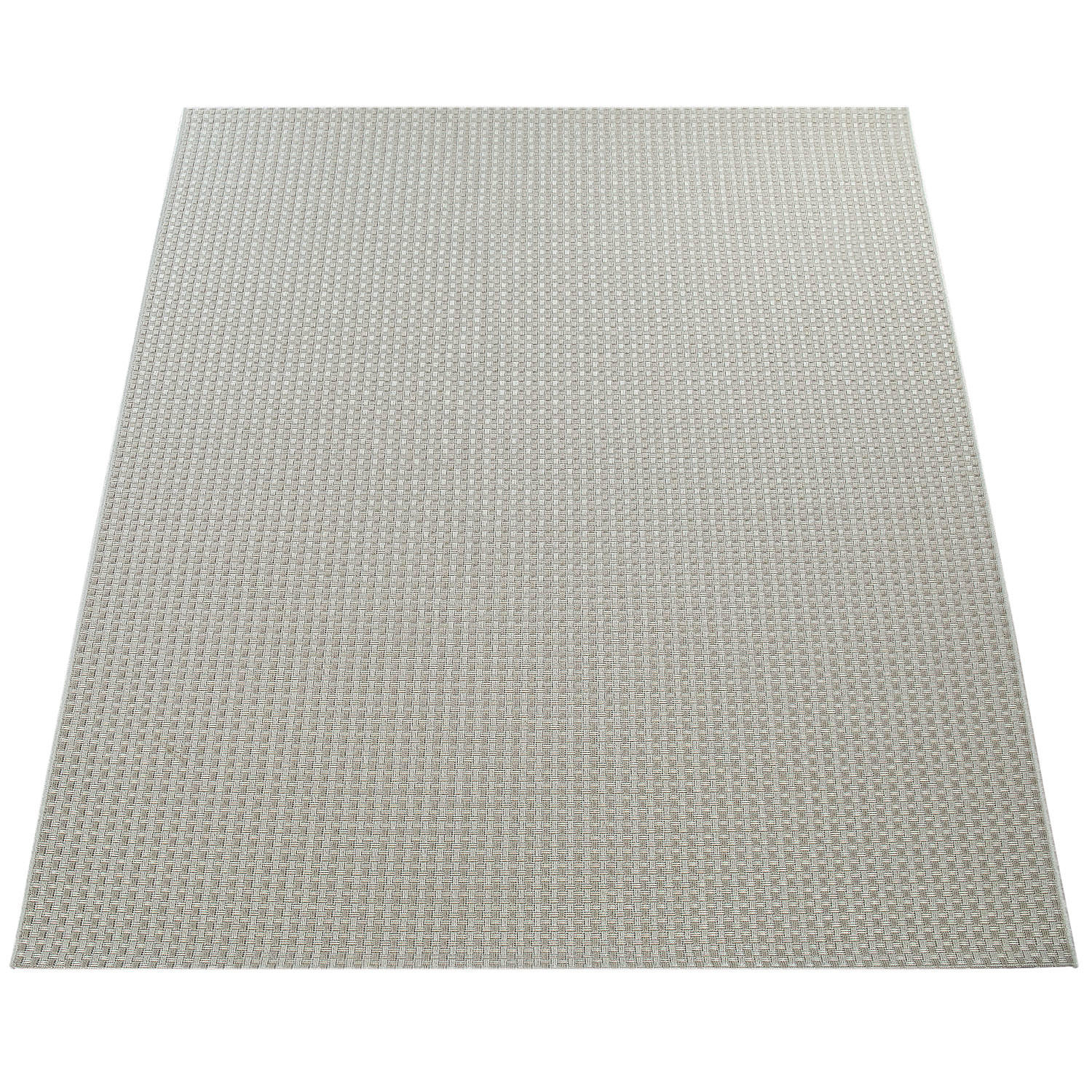 OUTDOORTEPPICH 80/150 cm Waregem 622 - Weiß, Kunststoff (80/150cm) - Paco Home