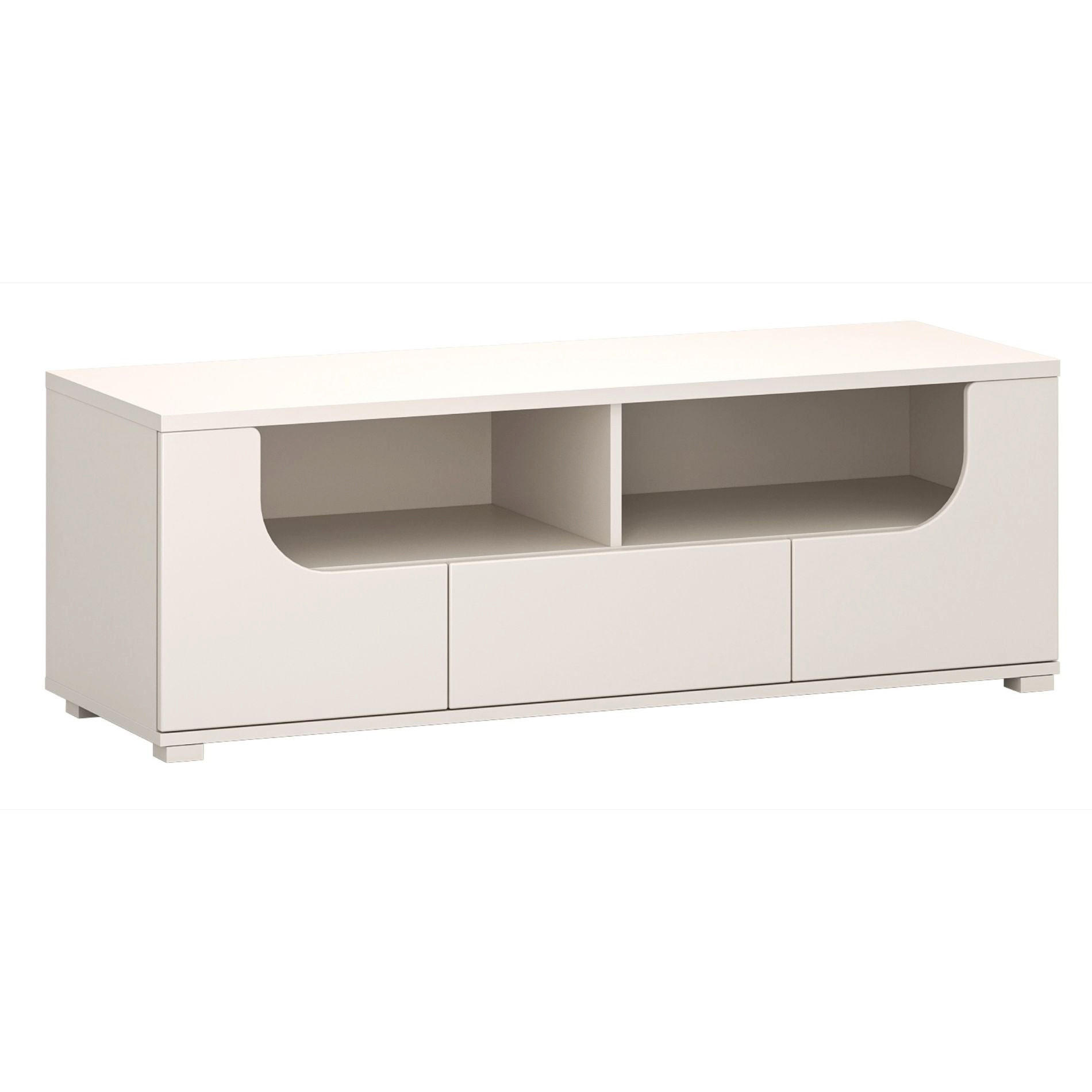 TV-LOWBOARD Valles Kaschmirgrau 130/45/45 cm - Taupe, Holzwerkstoff (130/45/45cm) - Selsey