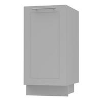 KÜCHENUNTERSCHRANK Kvantum D1D/40 Dust Grey Matt / Grau Matt 40 / 50 / 82cm - Grau, Holz/Holzwerkstoff (40/82/50cm) - Feldmann-Wohnen