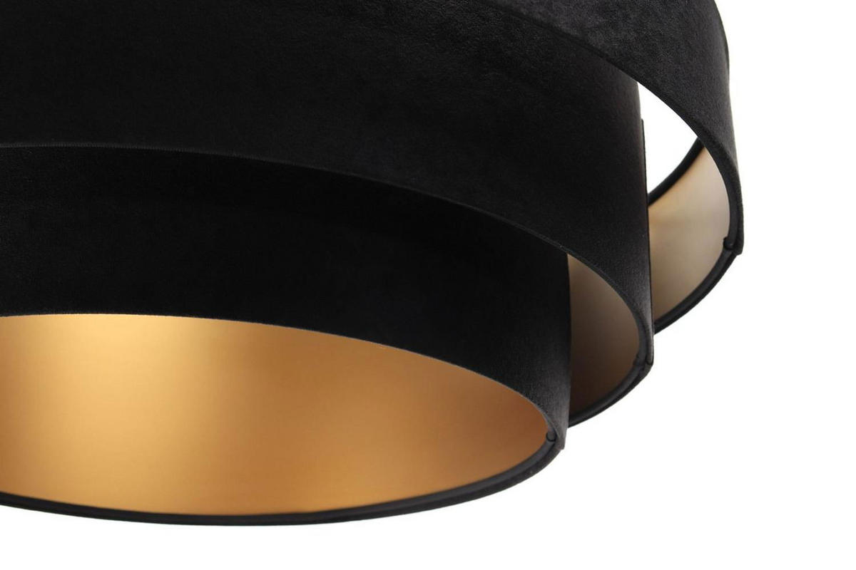 HÄNGELEUCHTE Gold 60/20 cm - Goldfarben, Kunststoff (60/1.5/20cm) - ONZENO