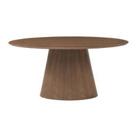 ESSTISCH - 6 Personen - Holz, Platte - Naturfarben Dunkel - ANTELADA - Braun, Holz (90/160/76.5cm) - Vente-Unique