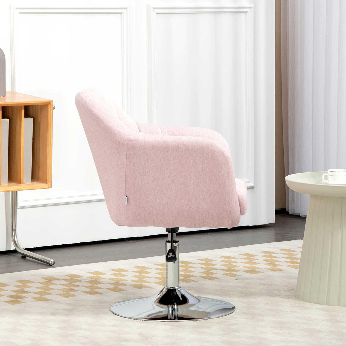 BARHOCKER DE-13264 höhenverstellbar Rosa - Pink, Metall (60/91/60cm) - ComfortXL