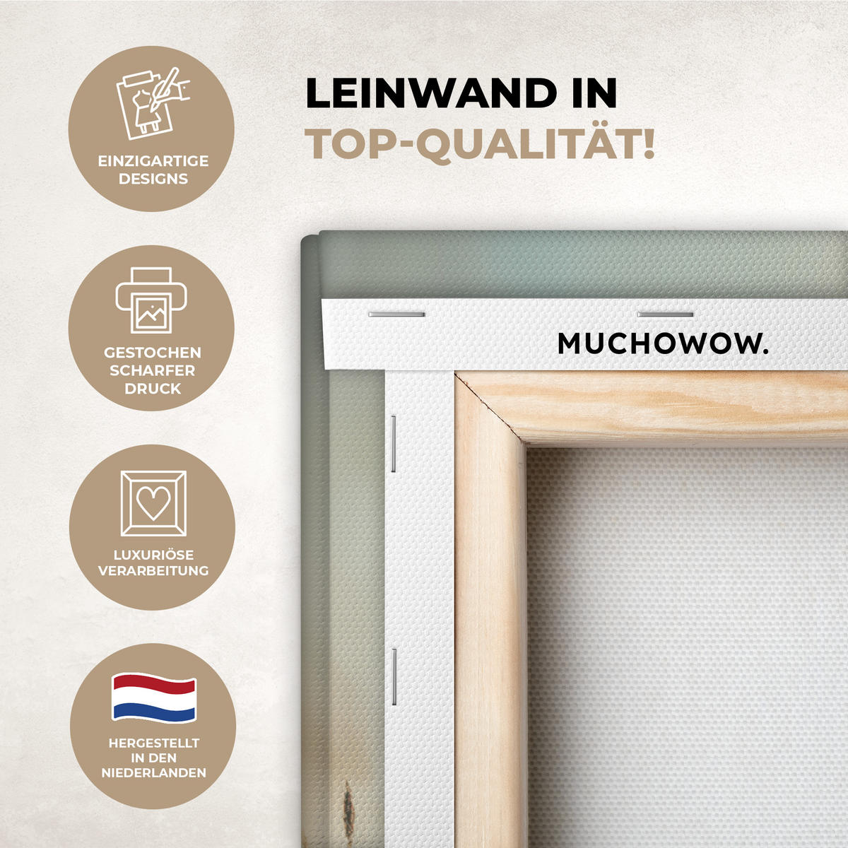 LEINWANDBILD Stilleben - Kräuter - Gewürze - Früchte - Farbenfroh Room Decor 30x40 cm - Grün, Textil (30/40cm) - MuchoWow