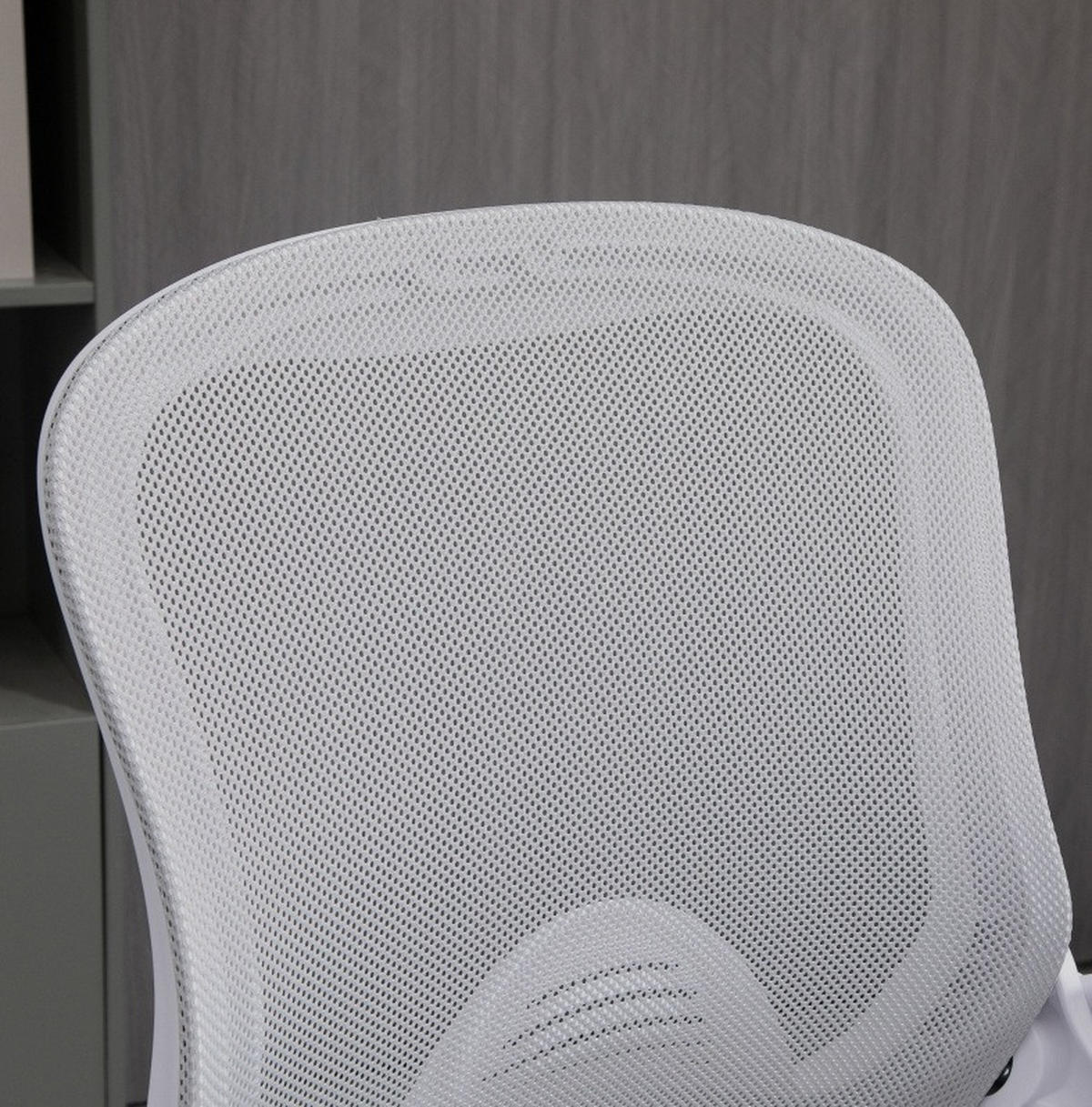 BÜROSTUHL ergonomisch höhenverstellbar Light Gray - Hellgrau, Kunststoff (60/126/64cm) - Meubliv