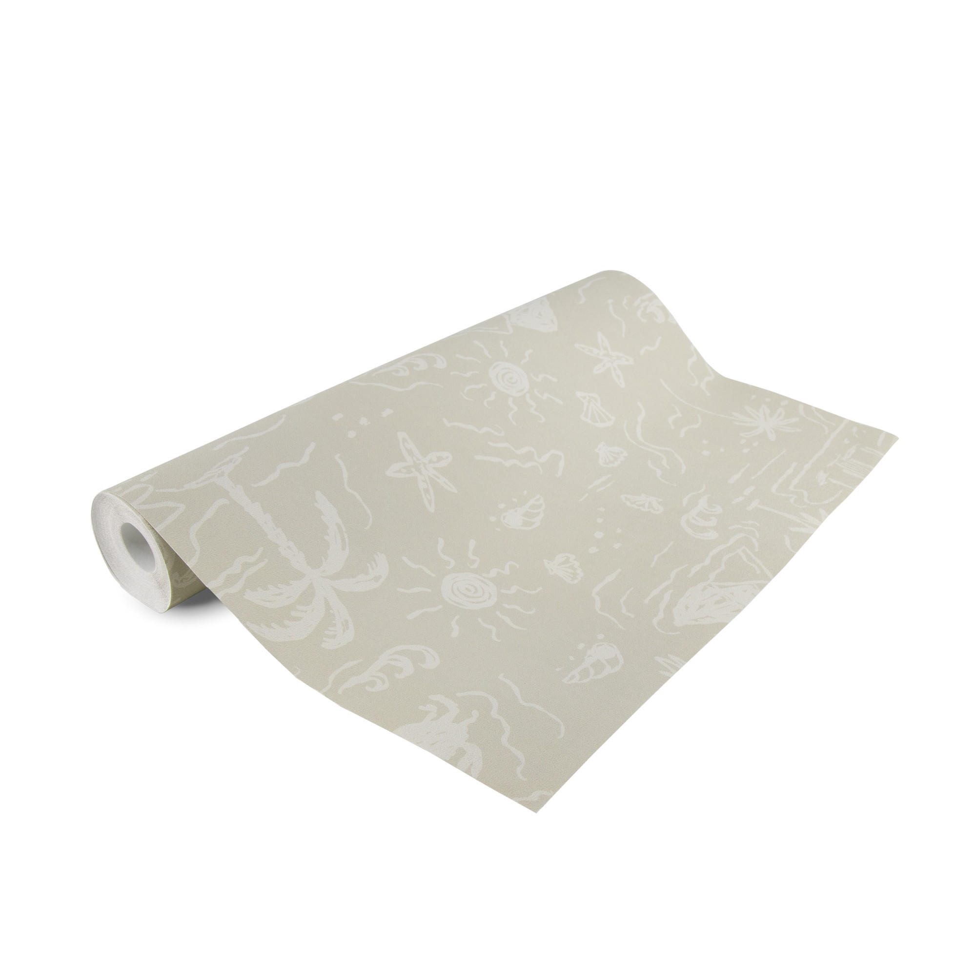 TAPETE Sunset Island - Beige, Papier/Kunststoff (53/1000cm) - Superfresco Easy