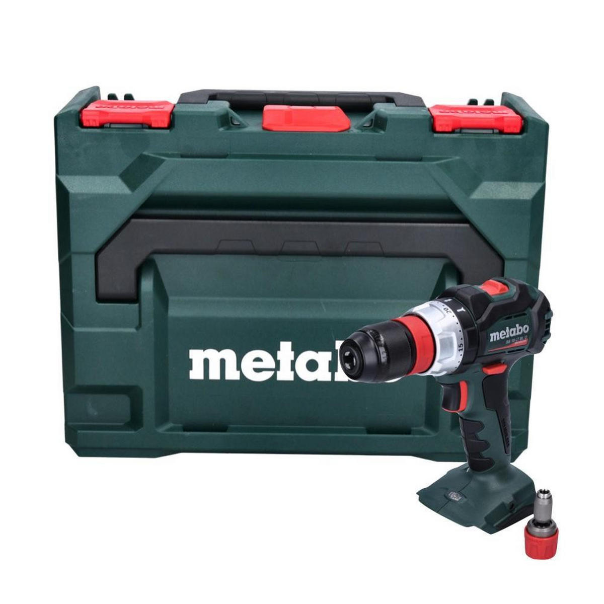 METABO BS 18 LT BL Q Akku Bohrschrauber 18 V 75 Nm Brushless ( 602334840 ) + metaBOX - ohne Akku, ohne Ladegerät - Multicolor, Kunststoff (41/300/17cm) - Metabo