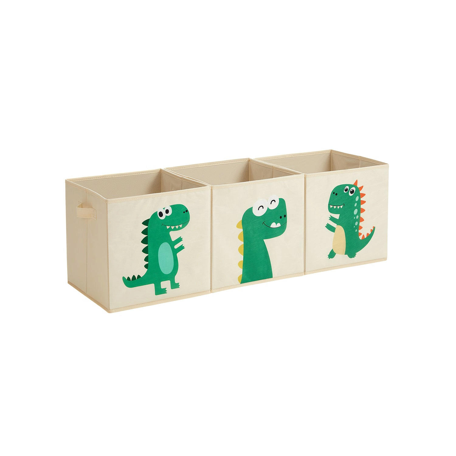 AUFBEWAHRUNGSBOX FÜR KINDER 3ER-SET - Multicolor, Textil (30/30/30cm) - Hansiro