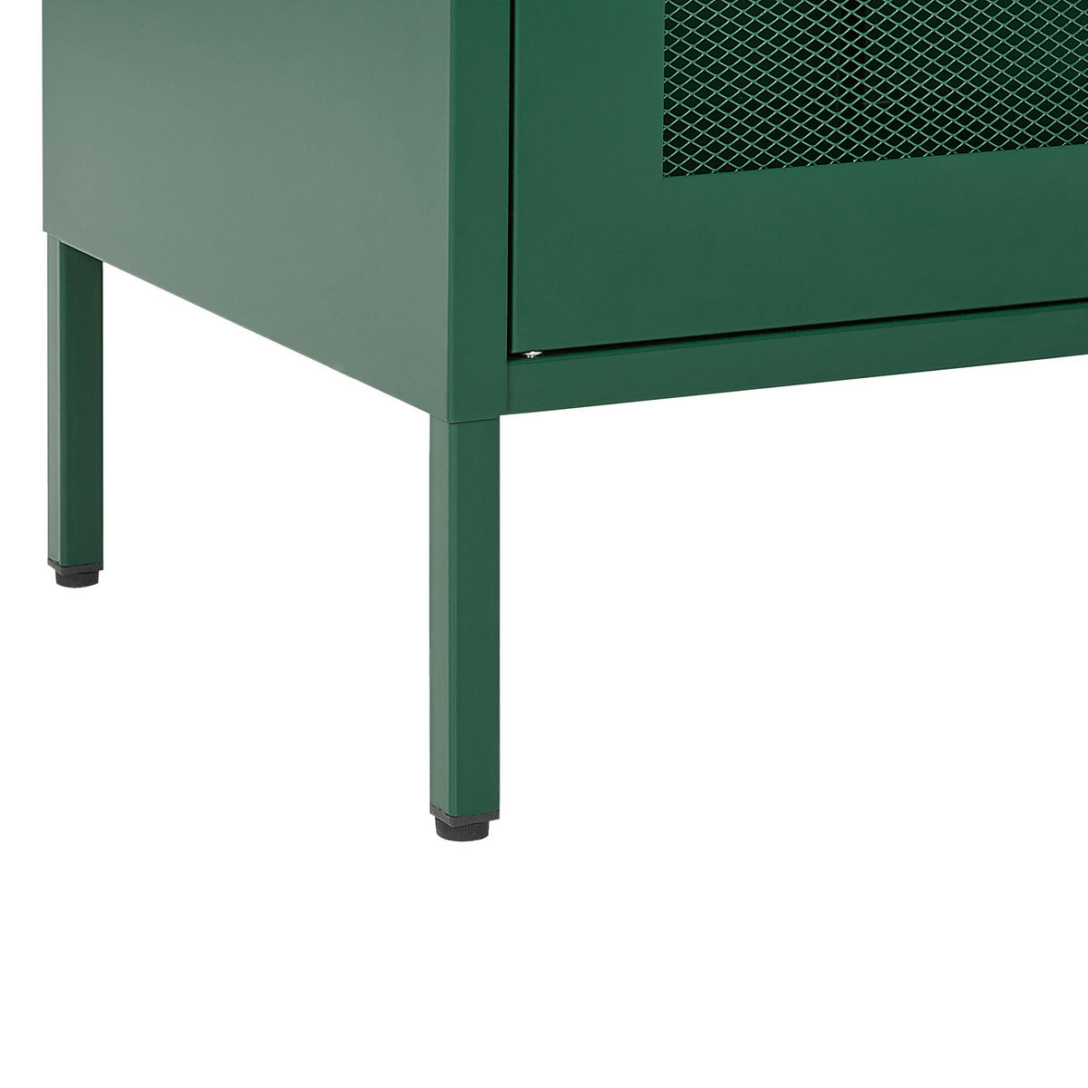 SCHRANK Grün Wakatipu - Grün, Metall (80/102/40cm) - Beliani
