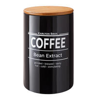 VORRATSDOSE Karlton Bros. - Schwarz, Keramik (11/18/11cm) - Butlers