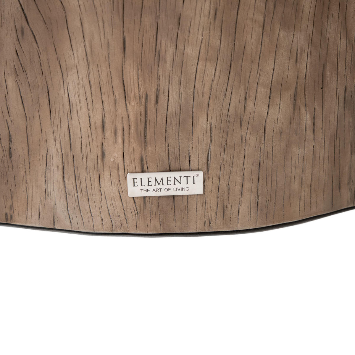 COUCHTISCH DAINTREE aus GF-Beton, Wetterbeständig, 106x100x36 cm - Rotbraun, Naturmaterialien (106/100/36cm) - Elementi