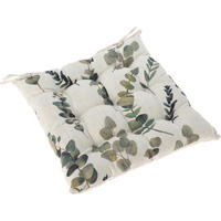 STUHLKISSEN mit Pflanzenmuster Mehrfarben 40/40 cm - Multicolor, Textil (40/40cm) - Home Styling Collection
