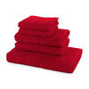 HANDTUCHSET PEARL 5- TLG - Rot, Textil (67/140cm) - Möve for Frottana