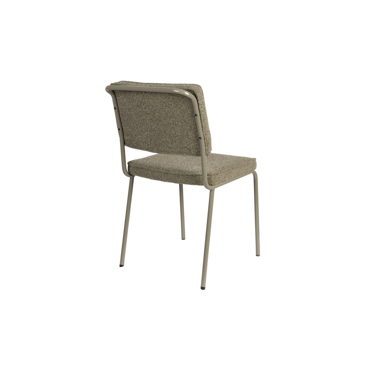 ESSZIMMERSTUHL Buddy Grün - 2 er Set - Grün, Textil (48/85/57cm) - Zuiver