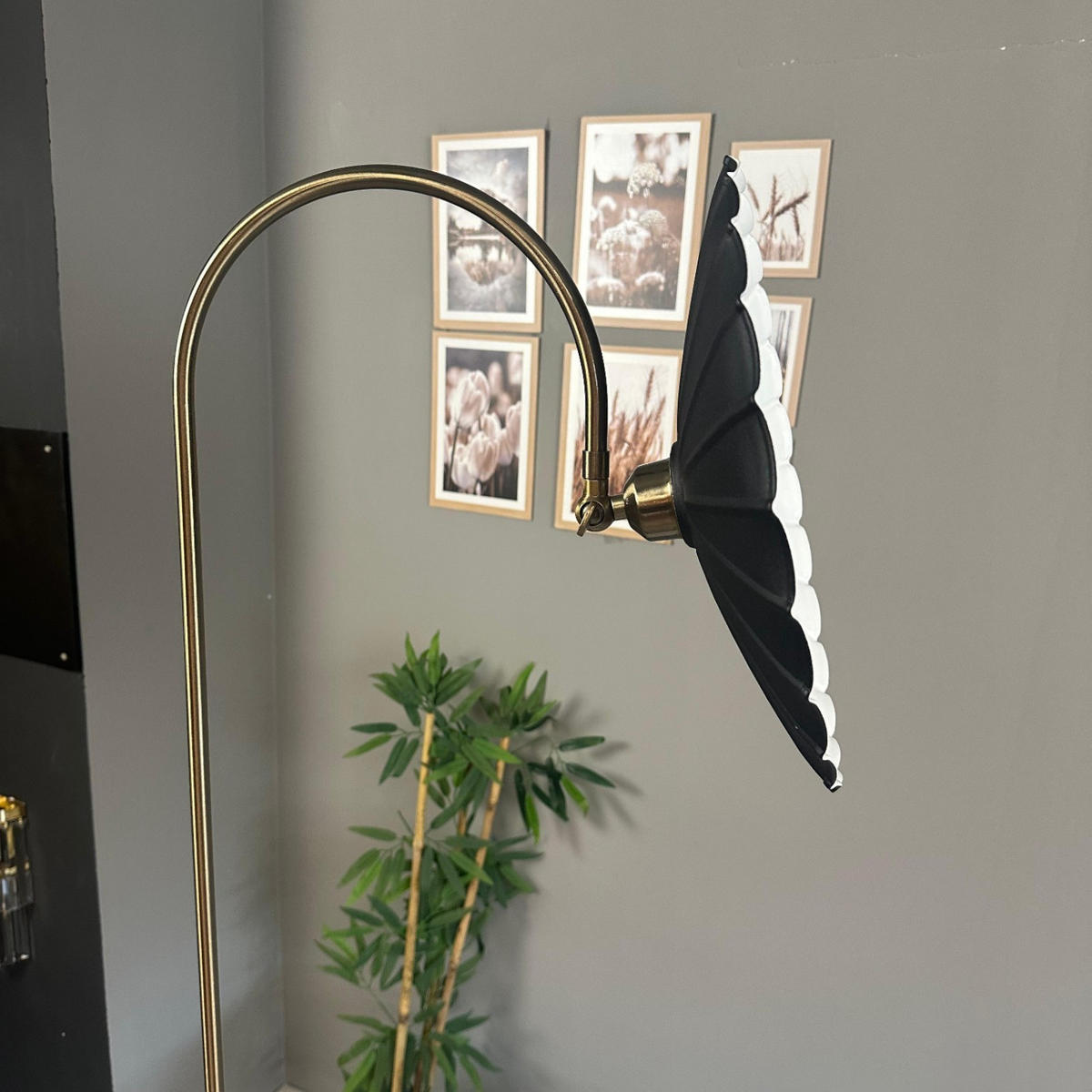 STEHLAMPE Axelor 170 Cm - Schwarz, Metall (30/30/170cm) - Bamyum