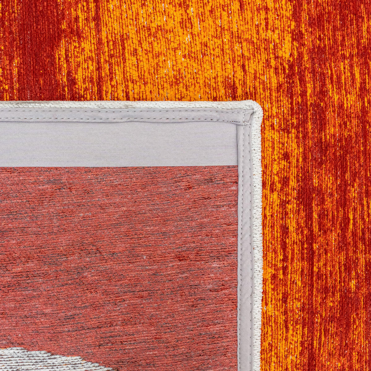 PREPROGA Brush Orange 170/240 cm - oranžna, umetna masa/tekstil (170/240cm) - Louis De Poortere