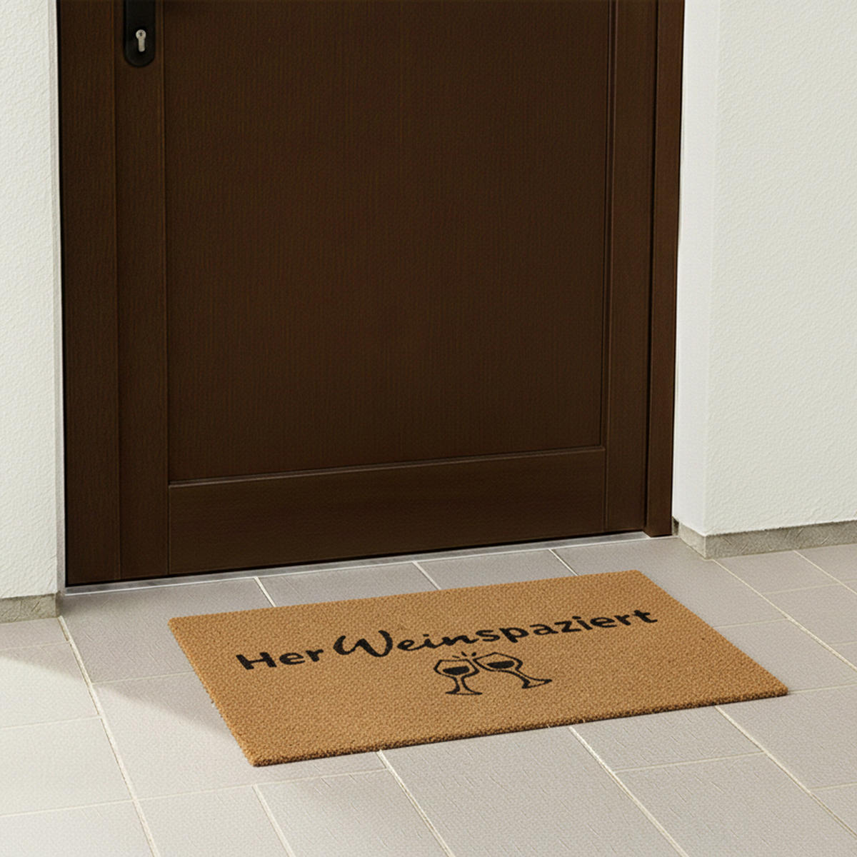 ROHOŽ - různobarevná, textil/plast (60/40cm) - Relaxdays