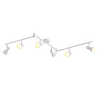 DECKENLEUCHTE Lemons 150/8/18.5cm - Weiß, Metall (150/8/18.5cm) - Nettlife