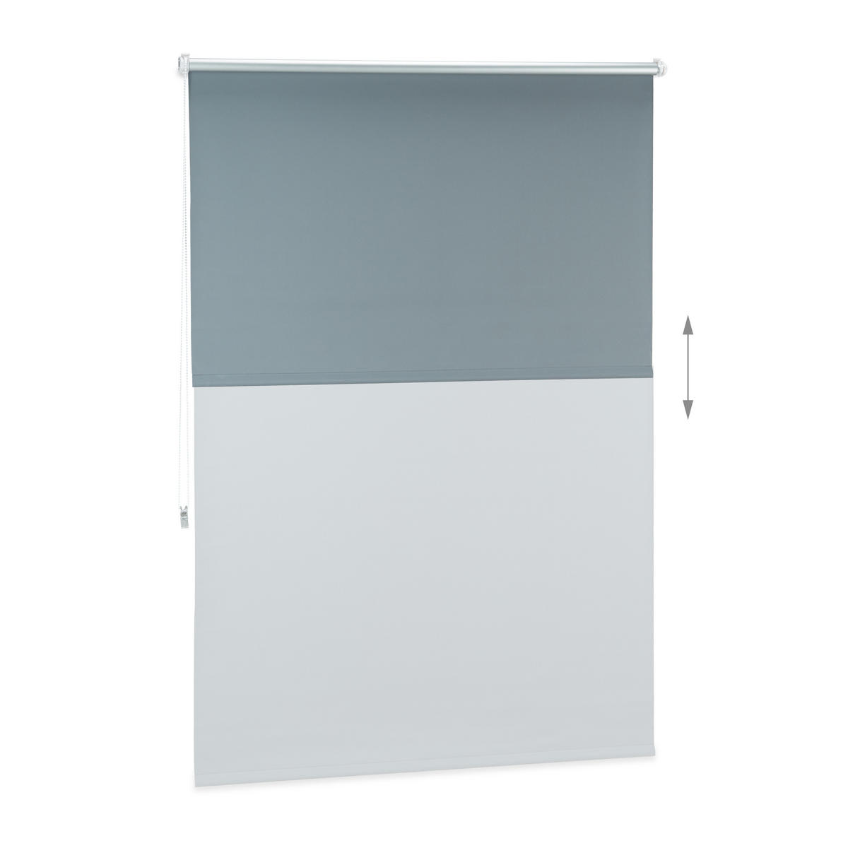 VERDUNKELUNGSROLLO - Multicolor, Kunststoff/Textil (110/165/4.5cm) - Relaxdays