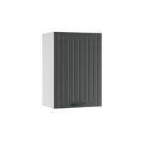 HÄNGESCHRANK Fame-Line Anthrazit Landhaus 50 cm - Anthrazit/Weiß, Holzwerkstoff (50/72/34.1cm) - Vicco
