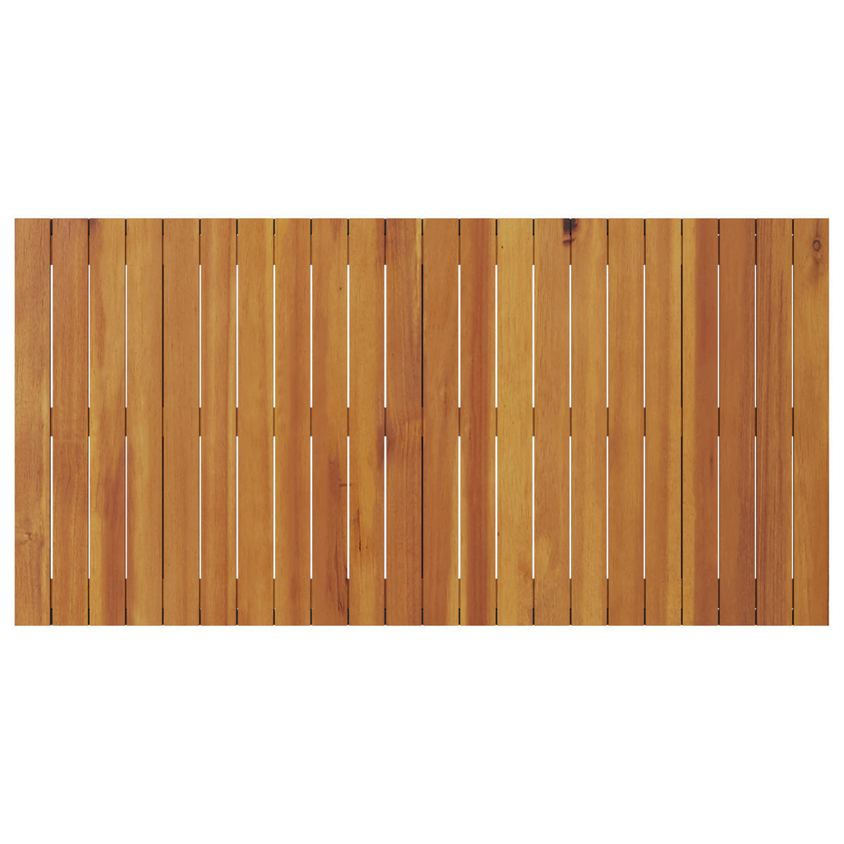 GARTENTISCH Tischbal 55/62/110 cm - Hellbraun, Naturmaterialien (110/55/62cm) - ZMH