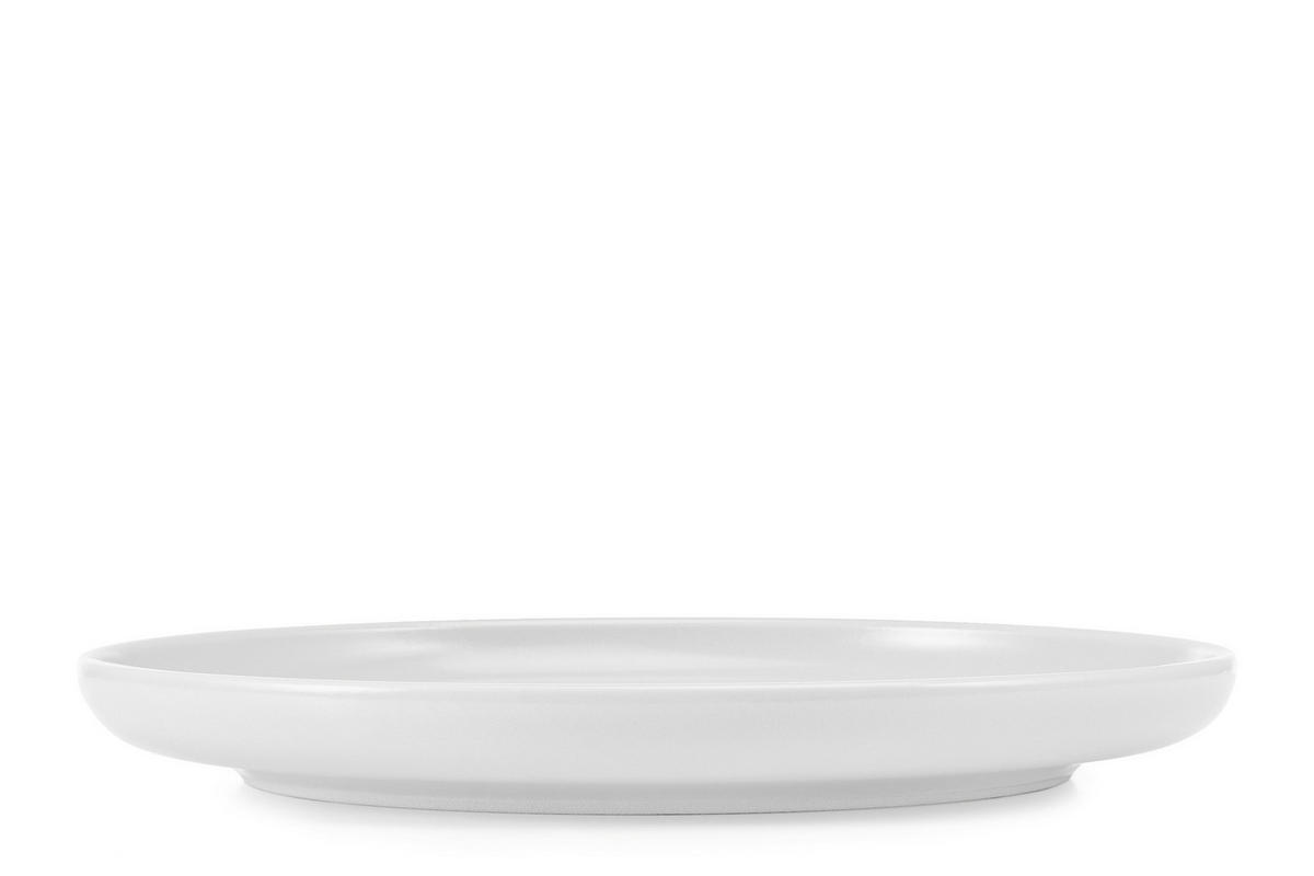 TELLER-SET VICTO 6-tlg Speiseteller - Weiß, Keramik (27cm) - KONSIMO®
